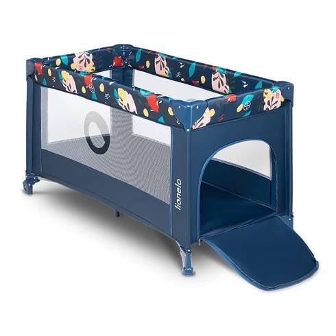 Lionelo Stefi Blue Navy — Cestovní postýlka