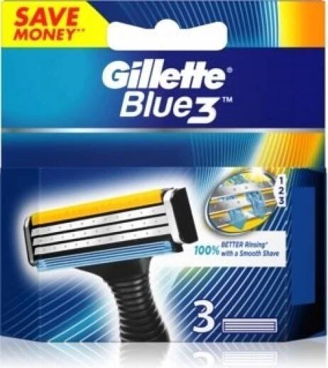 Gillette Blue3 náhradní břity