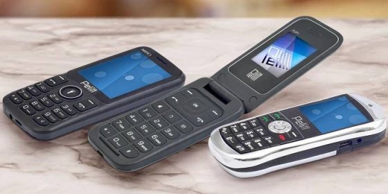 Tlačítkové mobilní telefony Pelitt na 2 SIM karty