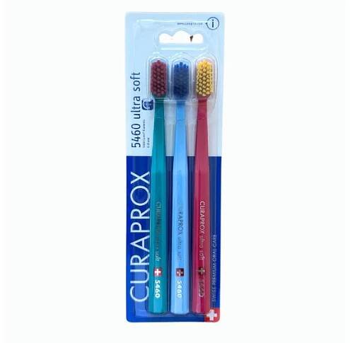 Curaprox kartáček 5460 Ultra Soft (3ks v balení) (balení)