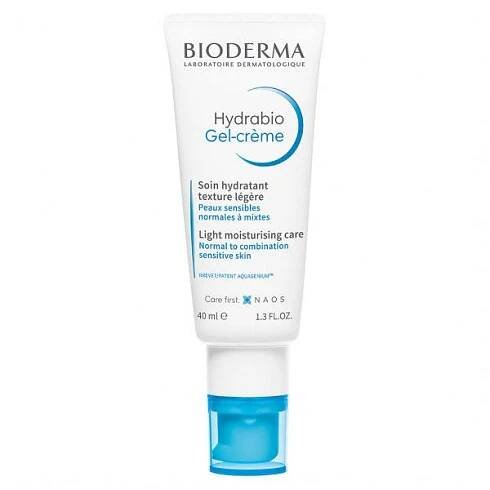 Bioderma Hydrabio Gel-krém lehká hydratační péče 40 ml