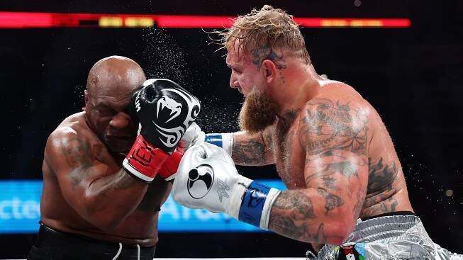 Jake Paul vs Mike Tyson: YouTuber beats ‘Iron Mike’ in farcical fight