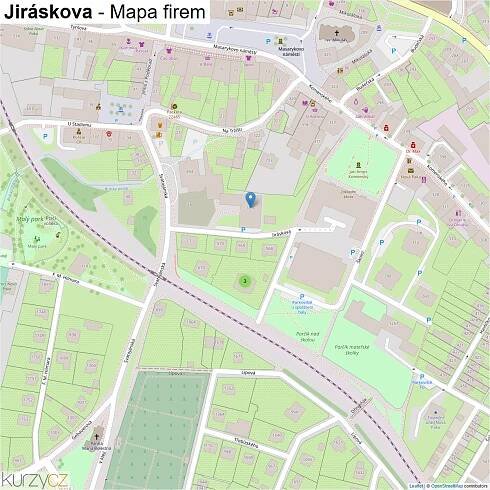 Jiráskova - mapy | Kurzy.cz