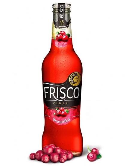Frisco Brusinka sklo 330ml - Online večerka s rozvozem Liberec, Jablonec a okolí.