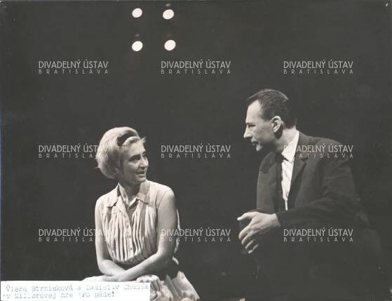 Viera Strnisková (Holga), Ladislav Chudík (Quentin)