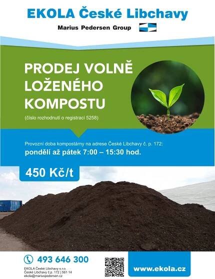 Komerční nabídky - prodej kompostu a prodej kuřic | Obec Nekoř