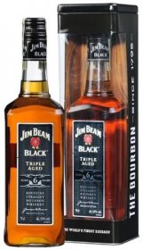 Jim Beam Black Label 6y 43% 0,7 l (holá láhev)