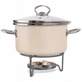 Ohřívač pod konvici hrnec fondue nádoba nádobí Hmotnost (s balením) 0.276 kg