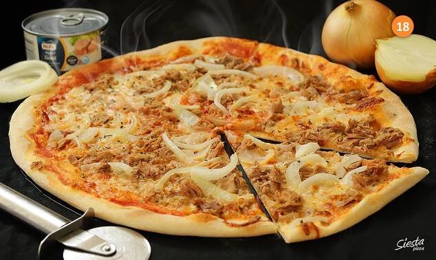 Siestapizza 18. Tonno