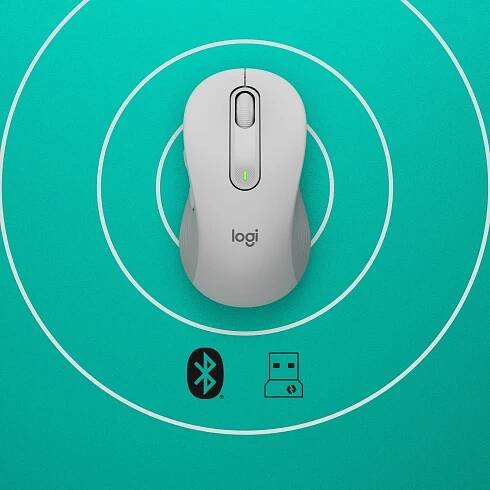 Logitech Signature M650 L for Business myš Kancelář Pro praváky Bluetooth Optický 4000 DPI (910-006349)