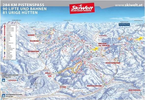 Skigebiete | Appartement Linnea