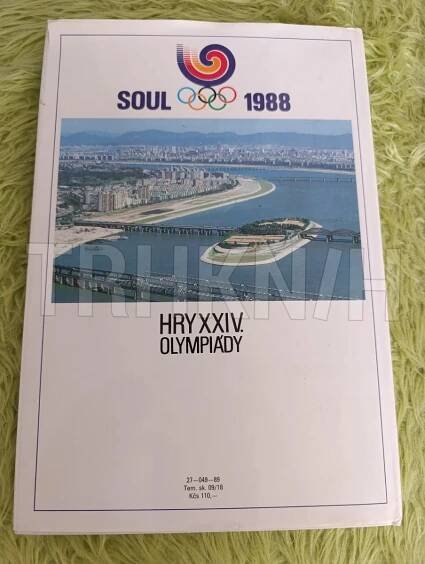 Kniha Hry XXIV. olympiády Soul 1988 - obr. publ. - Trh knih - online antikvariát