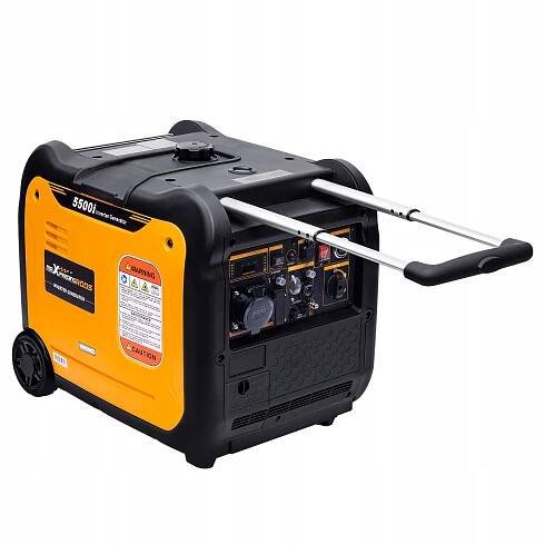 5.5KW Elektrický generátor Invertorový generátor proudu 312cc 62dB 52kg