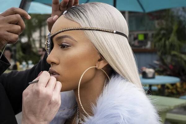 Karrueche Tran - Drápy - Svaly - Z natáčení