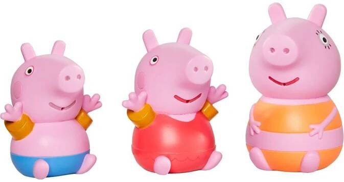 Toomies Prasátko Peppa Pig, maminka a Tom stříkající hračky do vody