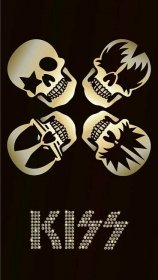 Skull Kiss Band Wallpaper