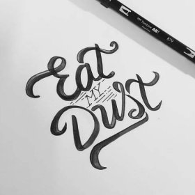 KP DESIGN : ART LOVE MOTO - Eat My Dust