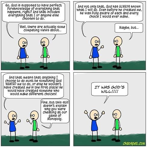 It is God's will that you share this comic widely on social media. 