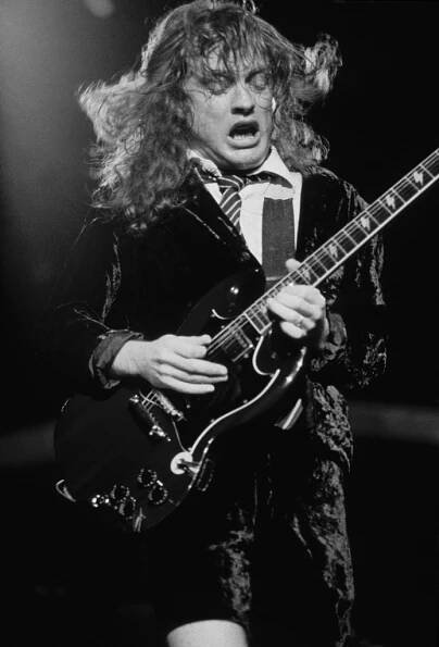 ACDC Angus Young 1983