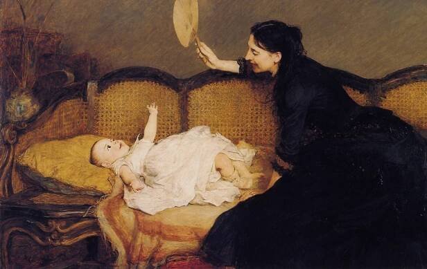 Soubor:Sir William Quiller Orchardson (1832-1910) - Master Baby.jpg – Wikipedie