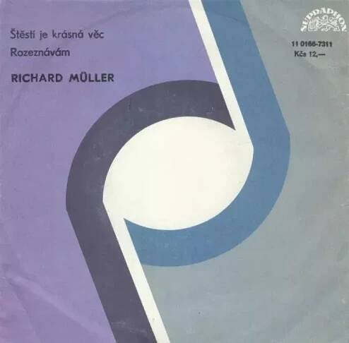Štěstí Je Krásná Věc / Rozeznávám - Richard Müller (1989, Supraphon)