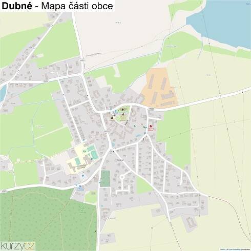 Dubné - mapy | Kurzy.cz
