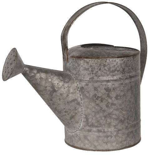 Plechová retro dekorační konev Tole - 42*20*38 cm