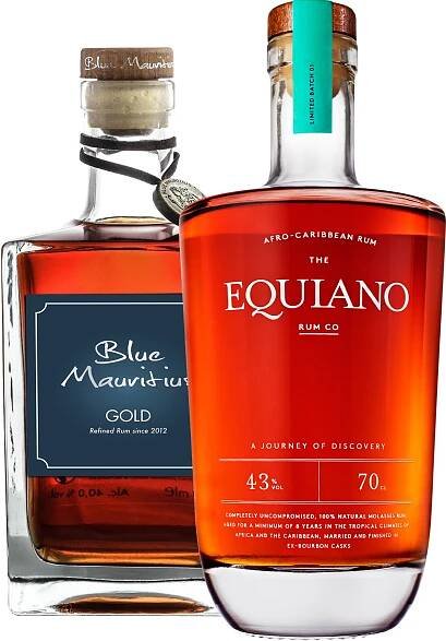 Set Blue Mauritius Gold + Equiano Rum - Výhodné sady | Svět nápojů