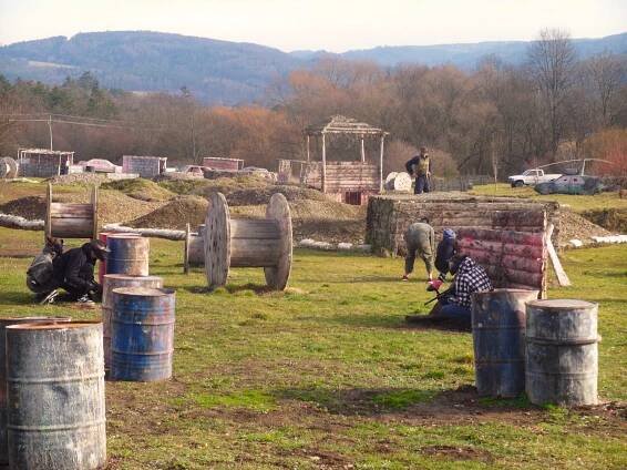 Paintball Masečín