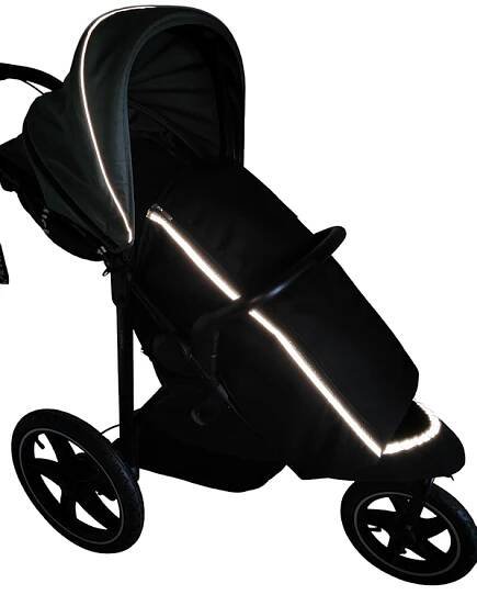 Nánožník s reflexem na Hauck Runner 3