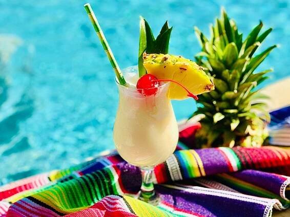Frozen Pina Colada on Jennifer Cooks