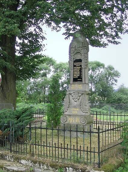 Czech Republic, South Czech, Mystice, Monument Killedes in War