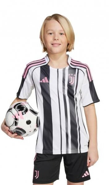 Dětský domácí fotbalový dres s krátkým rukávem adidas Juventus 2025/26