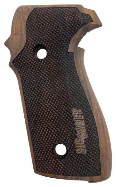 Střenky KSD Sig Sauer P228/229 ořech s logem 12