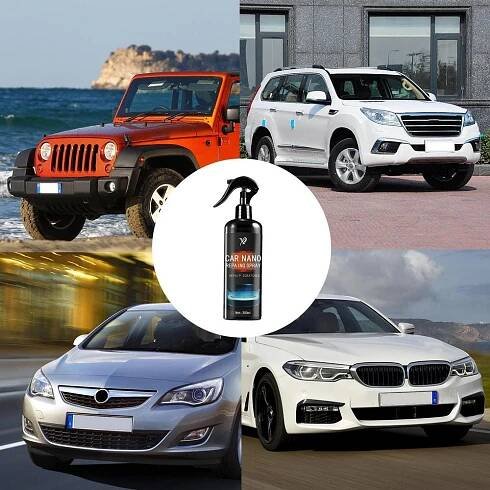 Keramický povlak pro autolaky Nano keramický lak na auto Quick Detail Spray Leštící vosk Super hydrofobní péče o lak Samo