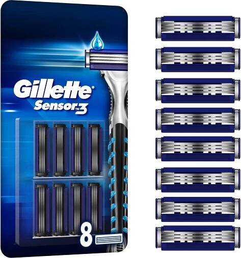 Gillette Sensor3 8 ks