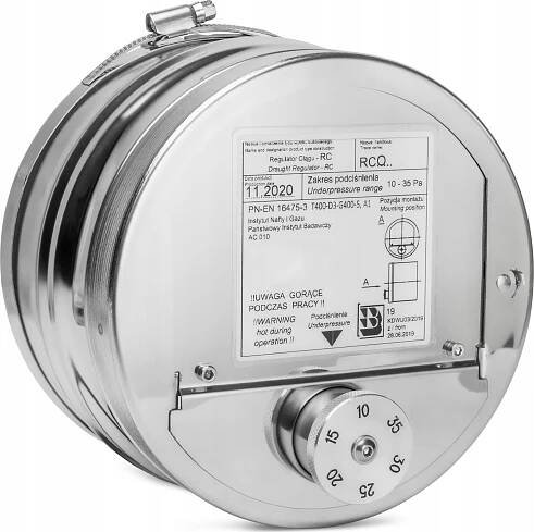 Darco EKO-001838 regulátor komínového tahu s redukcí RCO 150/160