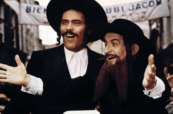 Claude Giraud, Louis de Funès - Rabín Jákob - Z filmu