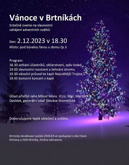 Advent v Brtníkách 1