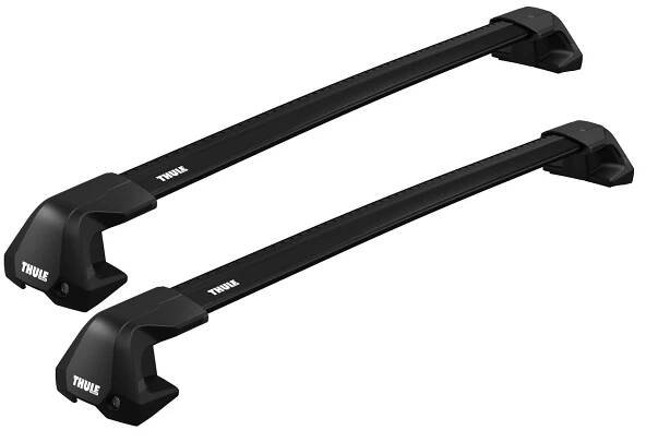 Střešní nosič příčníky Thule Ford Kuga 2013-2020 na holou střechu (Thule Edge WingBar černé 7205 + 7215B 2ks + kit 5192)