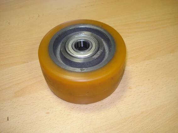 balanční kolečko na paletový vozík 125 x 50