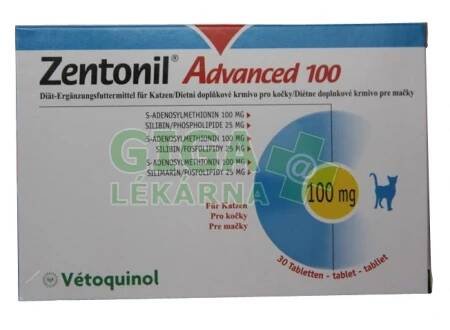 Zentonil Advanced 100 30 tbl 100 mg - GigaLékárna.cz