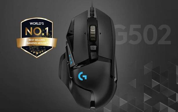 Myš Logitech G502 Hero High Performance (910-005470) černá - s kosmetickou… | DATART
