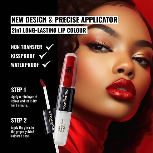 Dermacol - Rtěnka 16H Lip Colour 20 | Rossmann.cz 