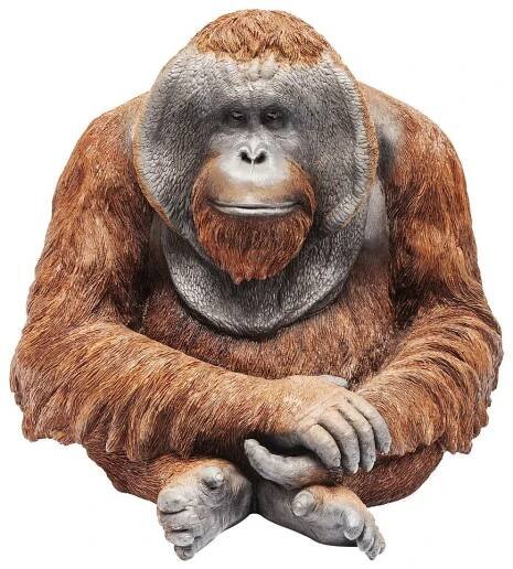 Dekorativní socha opice Kare Design Monkey Orangutan