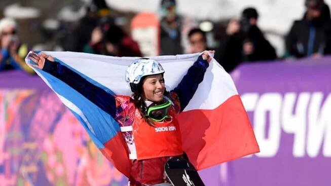 Eva Adamczyková po závodě