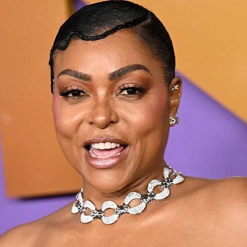 Taraji P. Henson’s Green Watercolor Eye Shadow Is Pure Spring Energy — See the Photos
