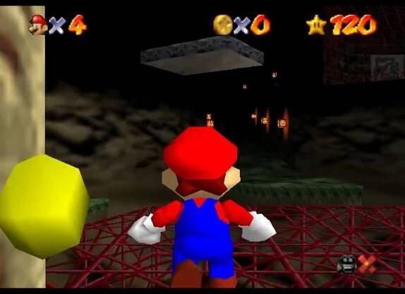 Super Mario 64 TAS - Swimming Beast In The Cavern 16"60