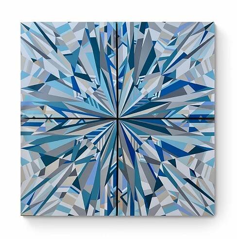 Crystal Blue reversed (situ)