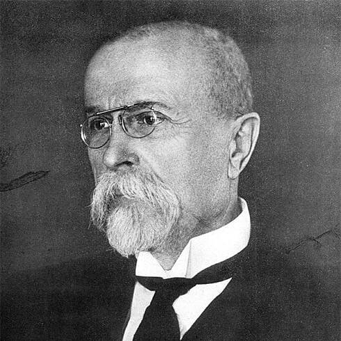 Tomáš Garrigue Masaryk v roce 1925.